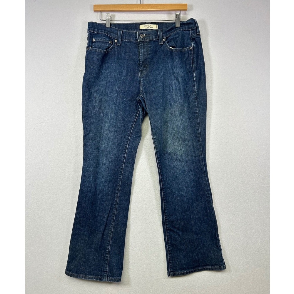 Y2K‎ Levi's Womens 10 S/C Blue 515 Bootcut Mid Rise Medium Wash Denim Jeans